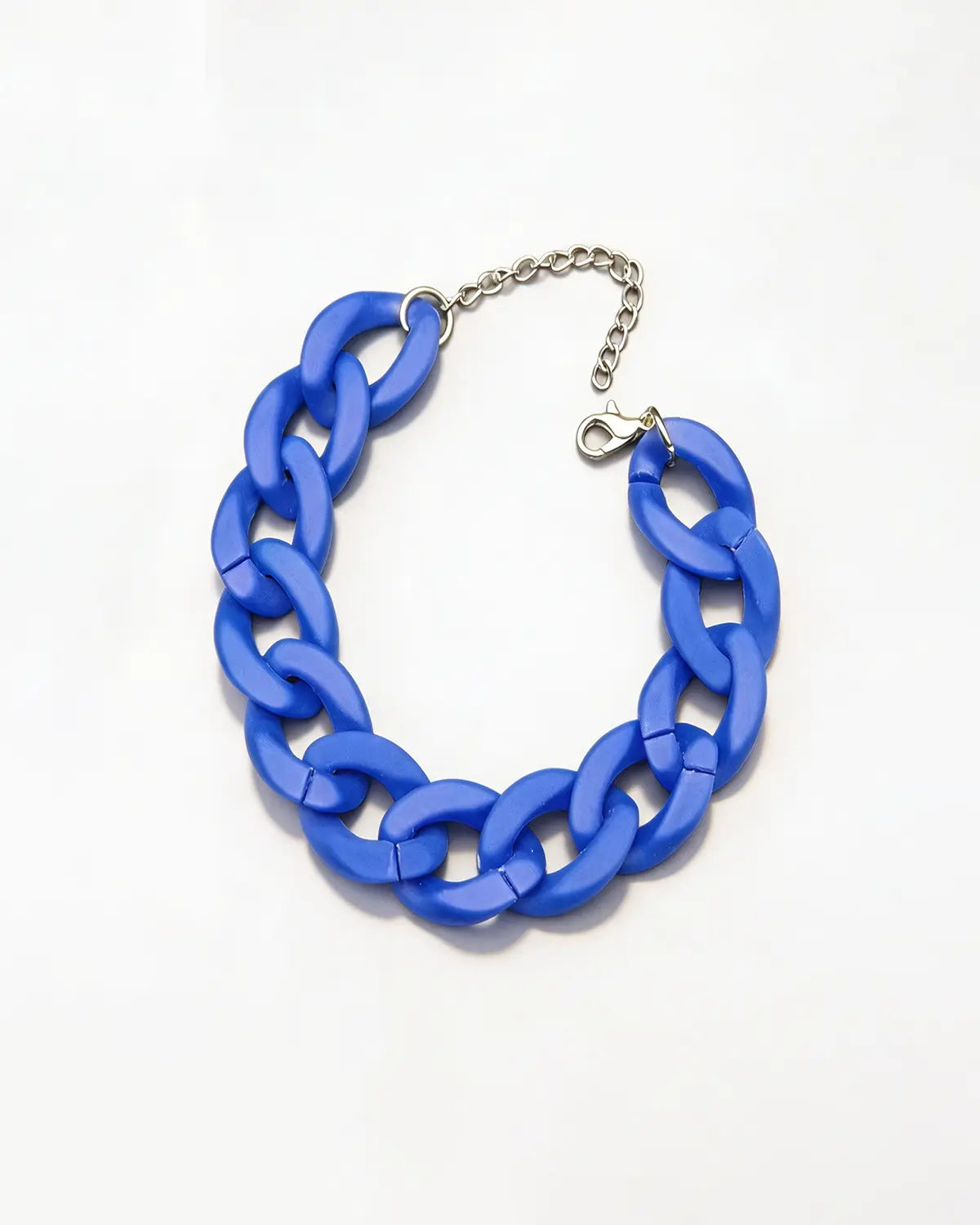 Blue Chunky Acrylic Bracelet Party Statement Jewelry Gift SP278