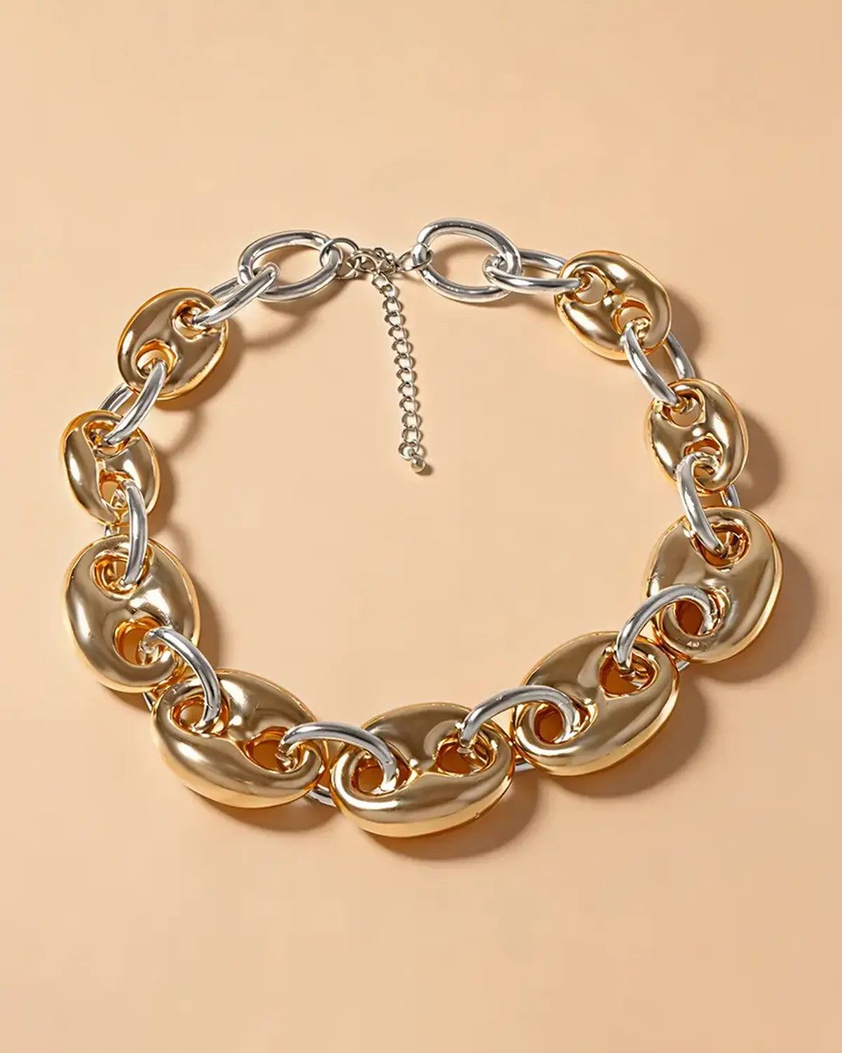 Gold Silver Resin Chunky Chain Party Boutique SP334