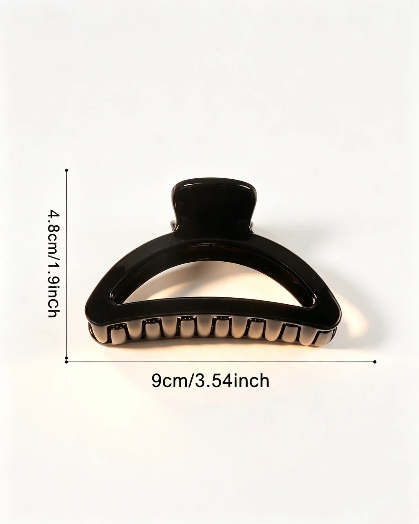 Black Hollow Hair Claw Daily Casual Accessory SP224