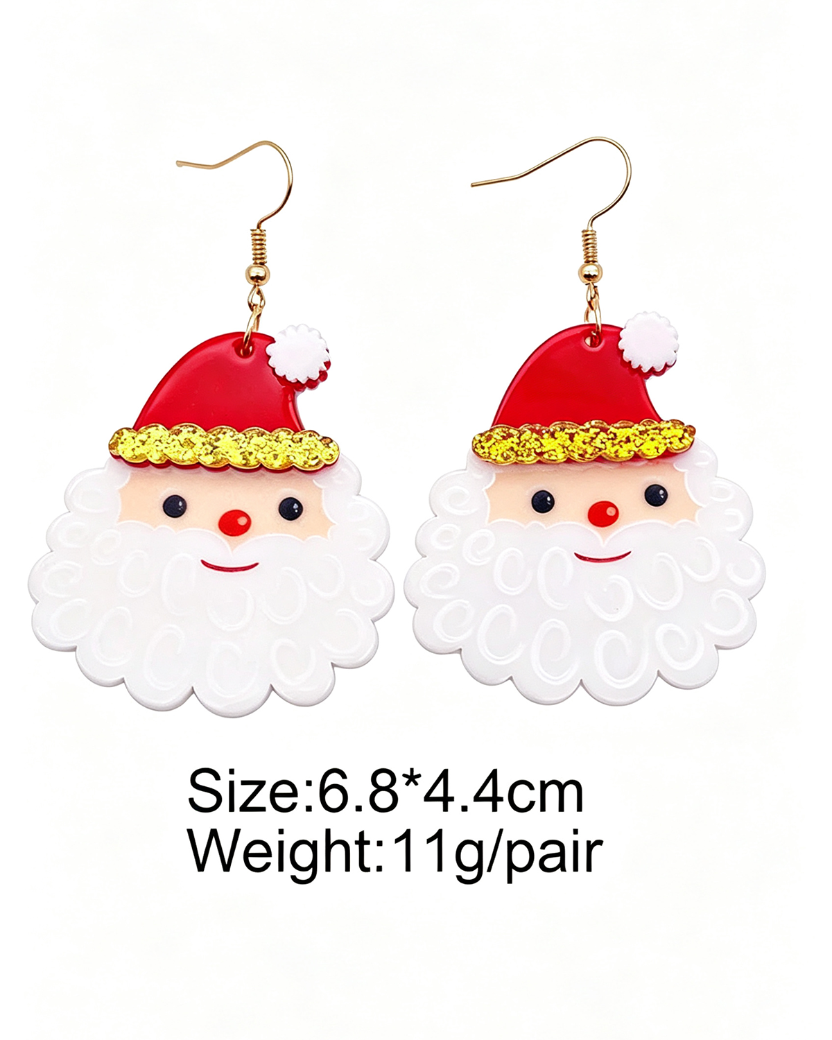 Wholesale Christmas Santa Drop Earrings SP0120