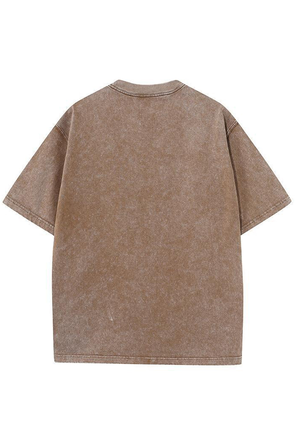 Wholesale 100% Cotton T shirt WomenHip Hop Washed TopsRetro Oversized T-shirt Short Sleeve WL003