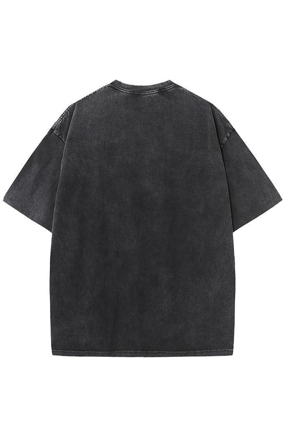 Wholesale 100% Cotton T shirt WomenHip Hop Washed TopsRetro Oversized T-shirt Short Sleeve WL003