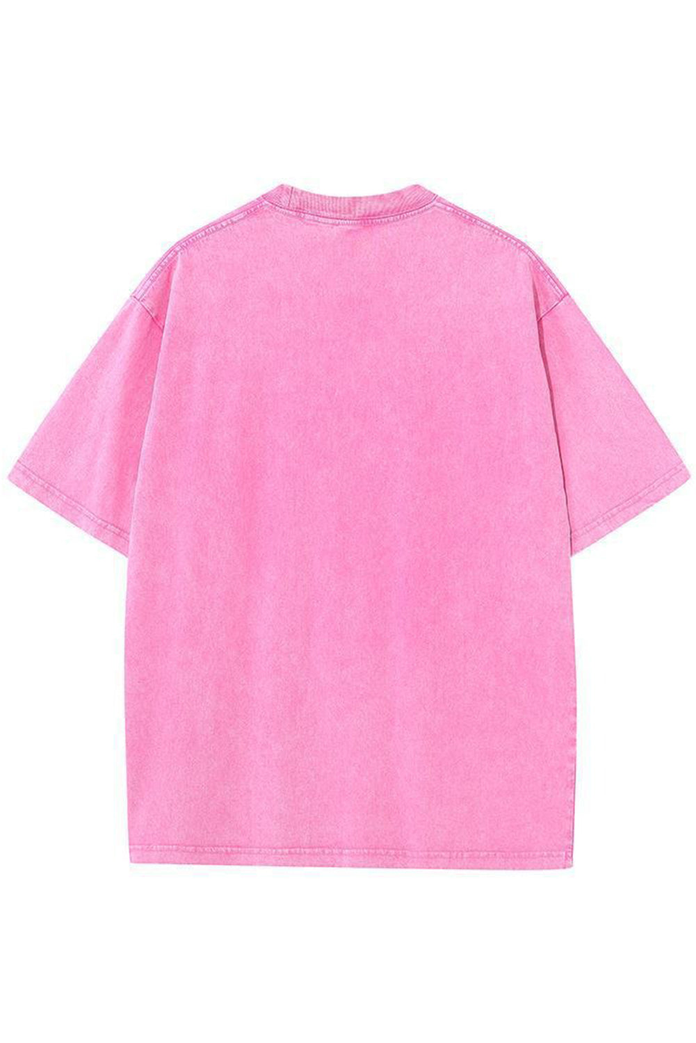 Wholesale 100% Cotton T shirt WomenHip Hop Washed TopsRetro Oversized T-shirt Short Sleeve WL003