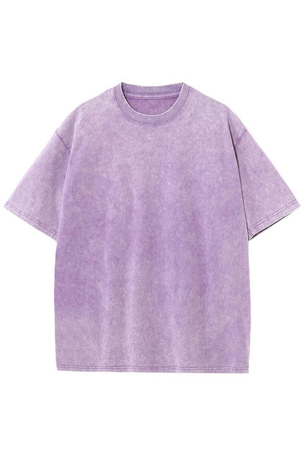 Wholesale 100% Cotton T shirt WomenHip Hop Washed TopsRetro Oversized T-shirt Short Sleeve WL003
