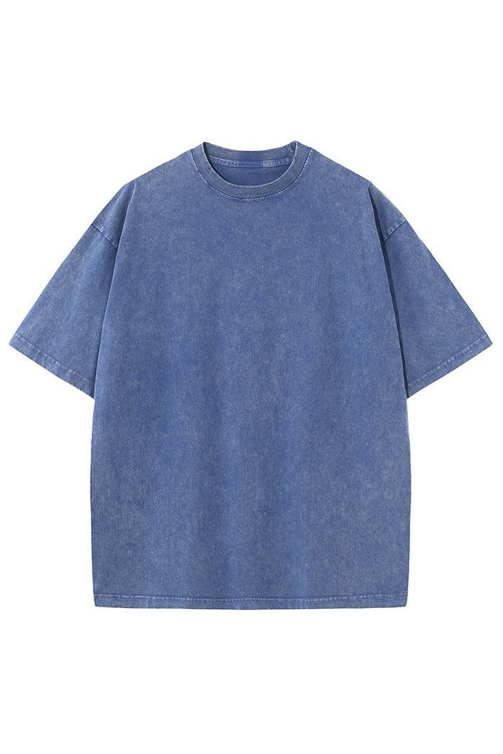 Wholesale 100% Cotton T shirt WomenHip Hop Washed TopsRetro Oversized T-shirt Short Sleeve WL003