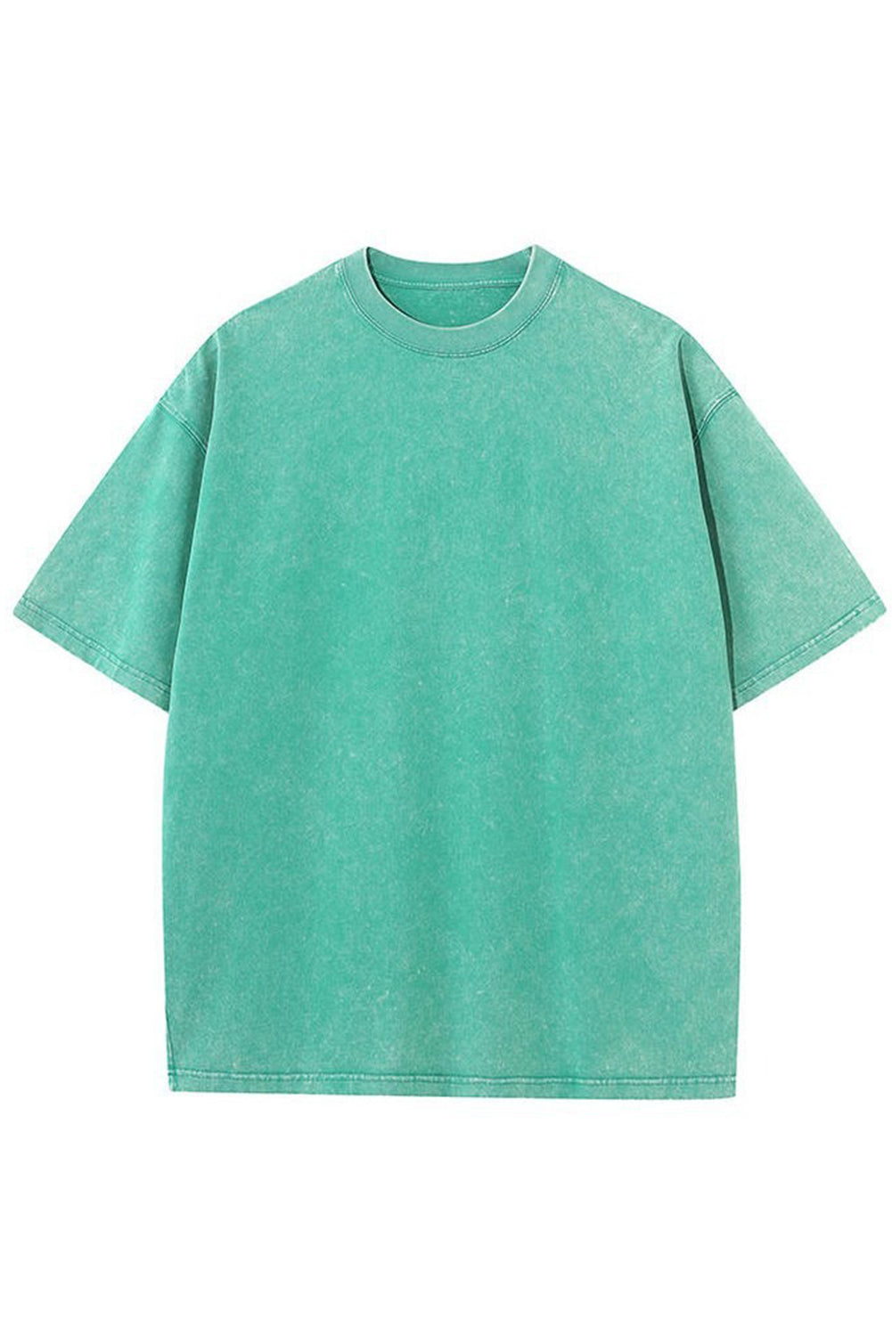 Wholesale 100% Cotton T shirt WomenHip Hop Washed TopsRetro Oversized T-shirt Short Sleeve WL003