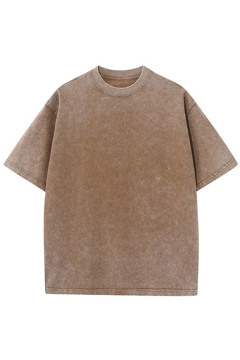 Wholesale 100% Cotton T shirt WomenHip Hop Washed TopsRetro Oversized T-shirt Short Sleeve WL003