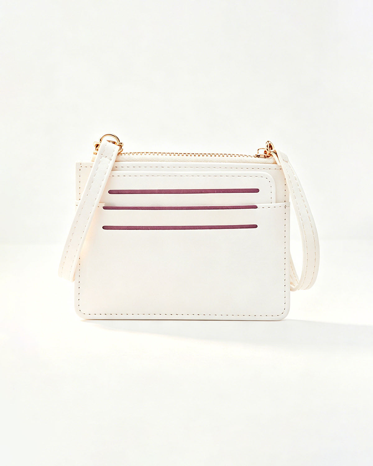 Wholesale White Polka Dot Wallet Casual Coin Purse SP234