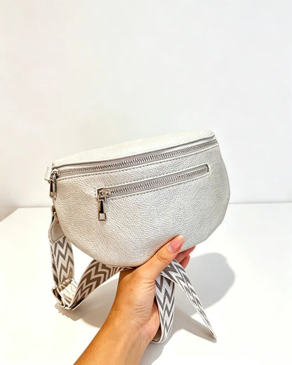 Wholesale Silver Shiny Fanny Pack SP137