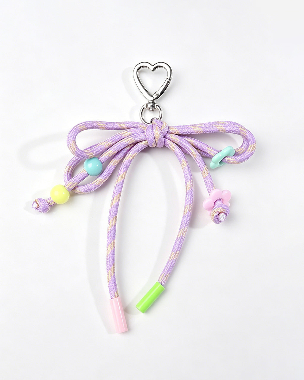 Wholesale Lavender Rope Bow Keychain Cute Purse Charm SP046