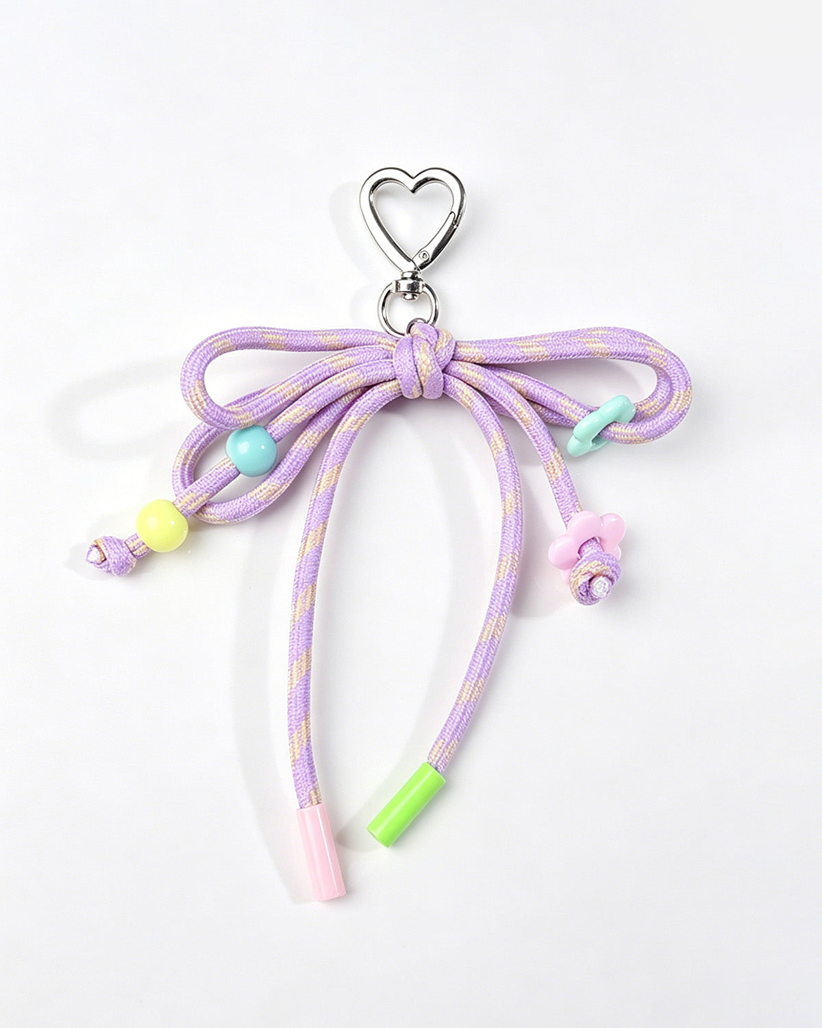Wholesale Lavender Rope Bow Keychain Cute Purse Charm SP046