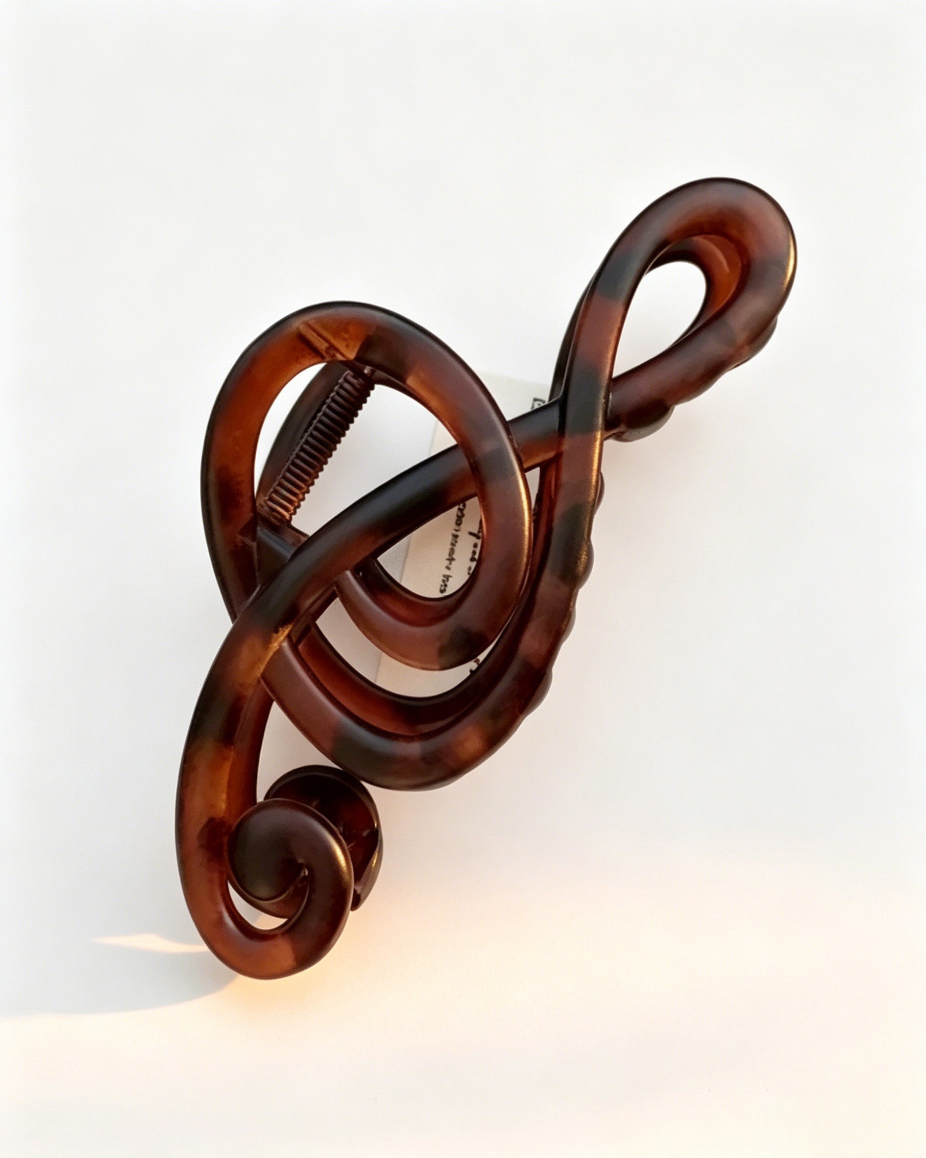 Bulk Tortoiseshell Music Note Hair Claw Office Elegant Accessory SP085