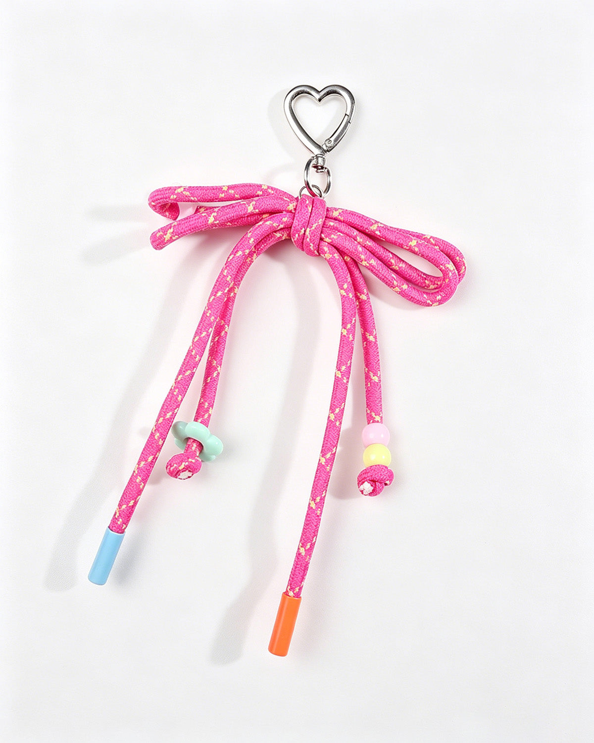 Wholesale Hot Pink Bow Keychain Girly Bag Charm SP045