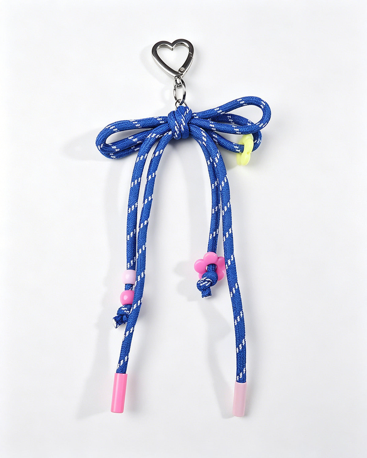 Royal Blue Rope Bow Charm Holiday Preppy Gift SP047