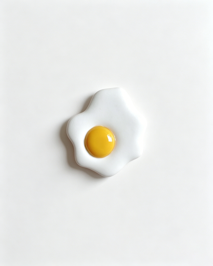 Novelty Fried Egg Fridge Magnet SP029