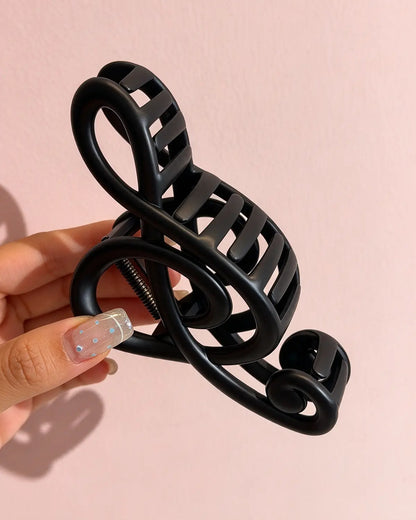 Black Music Note Claw Daily Boutique SJHL350BK