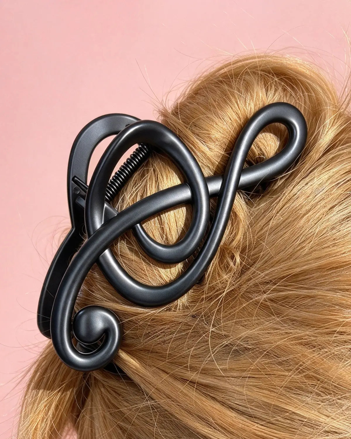 Black Music Note Claw Daily Boutique SJHL350BK