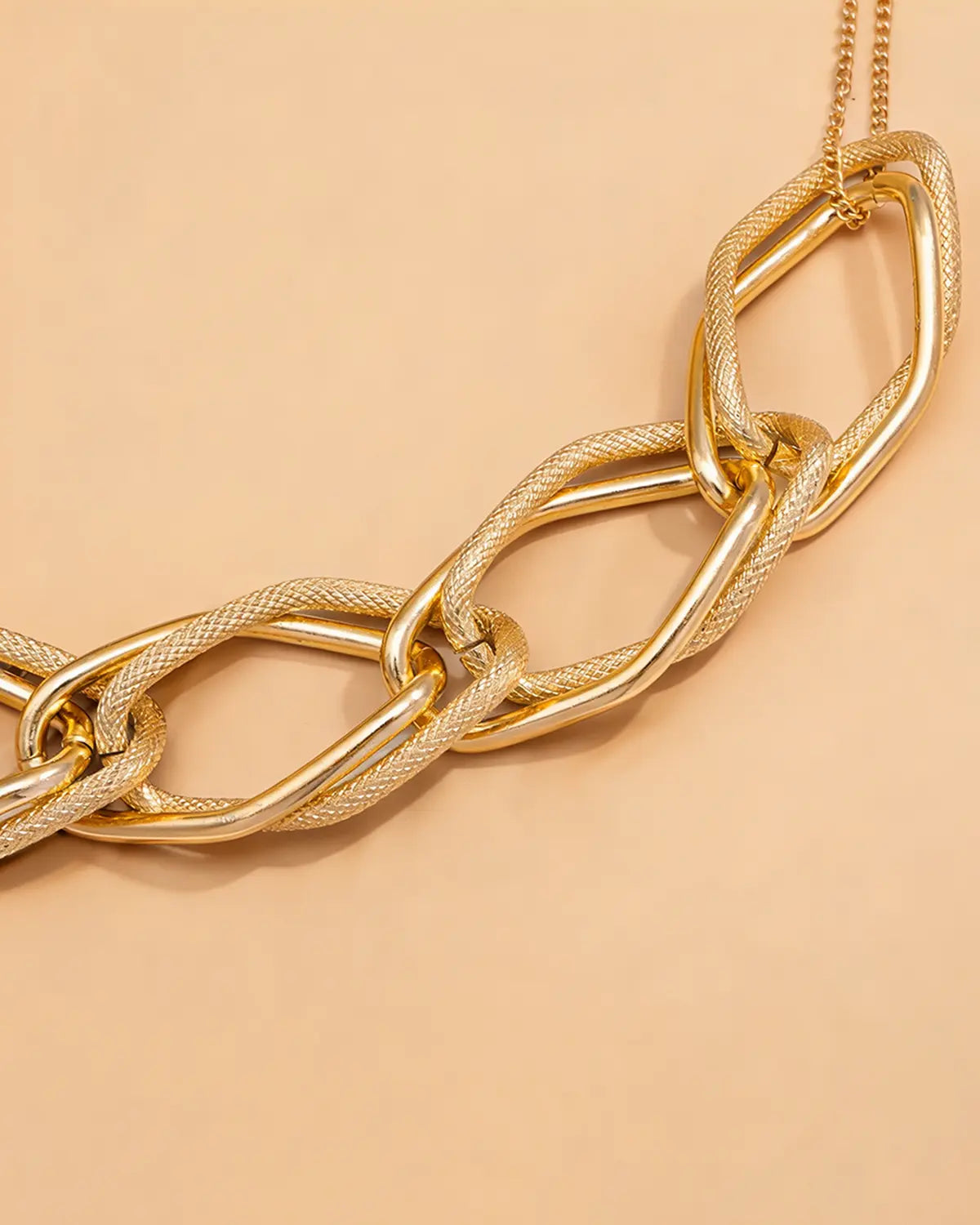 Gold Chunky Chain Necklace Party Boutique SP319