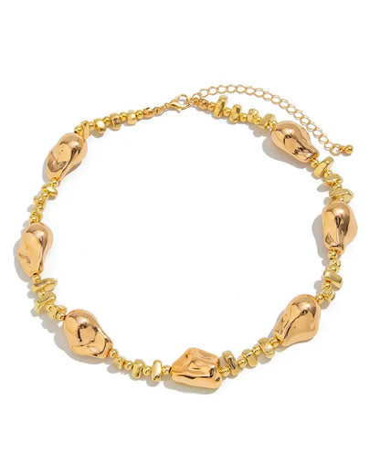 Gold Irregular Necklace Party Boutique SP333