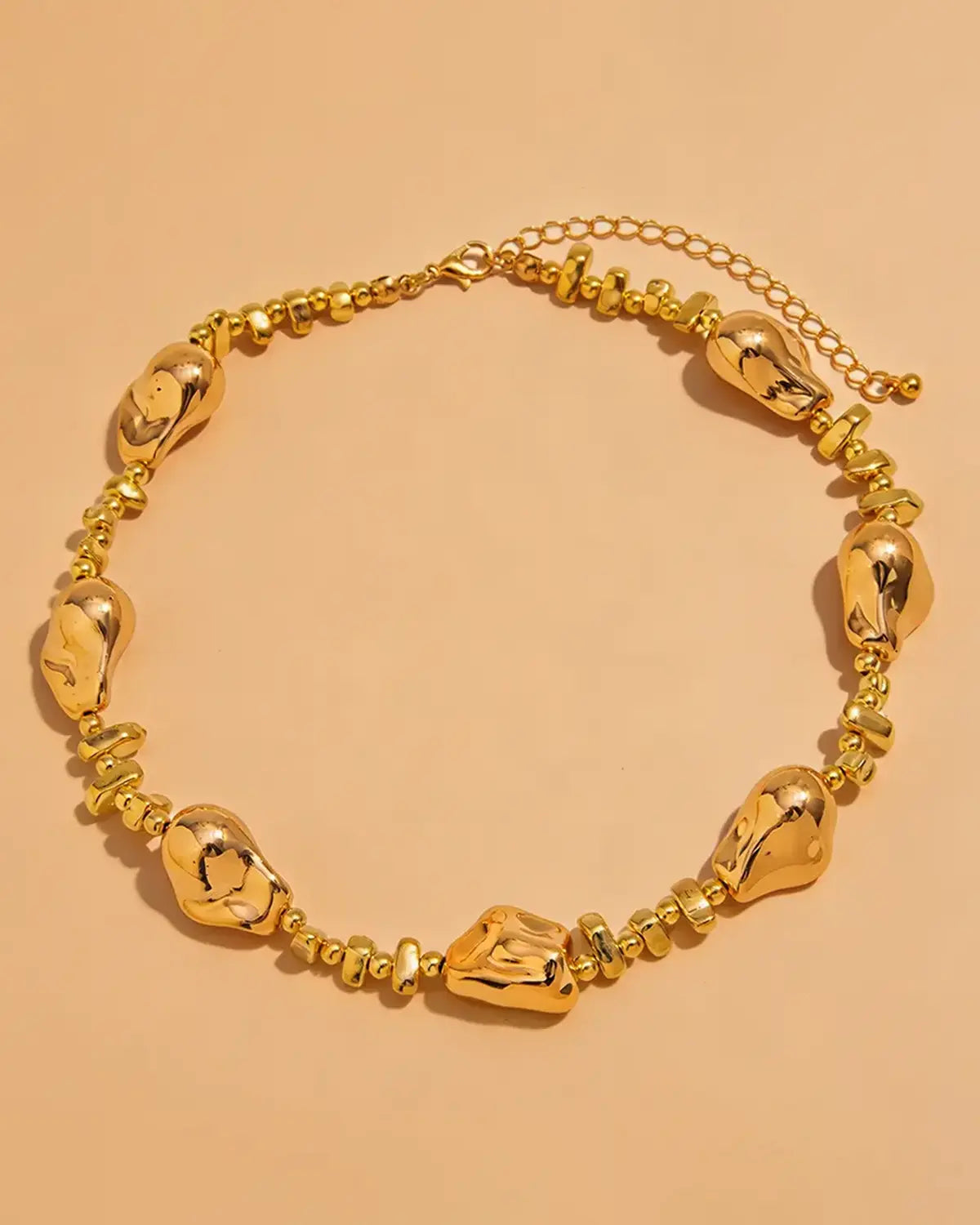 Gold Irregular Necklace Party Boutique SP333