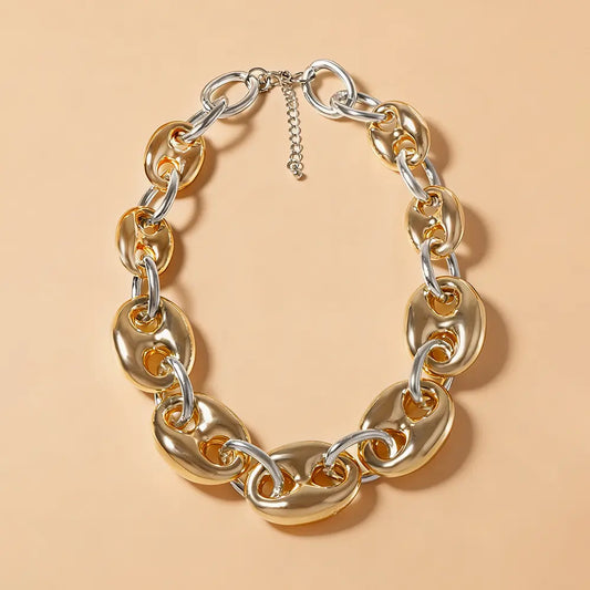 Gold Silver Resin Chunky Chain Party Boutique SP334