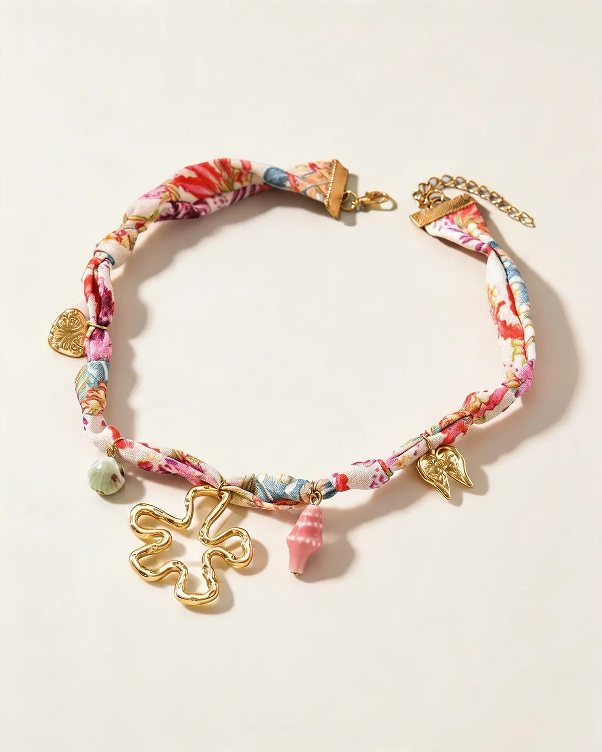 Multicolor Boho Charm Necklace Vacation Boutique Jewelry Gift SP303