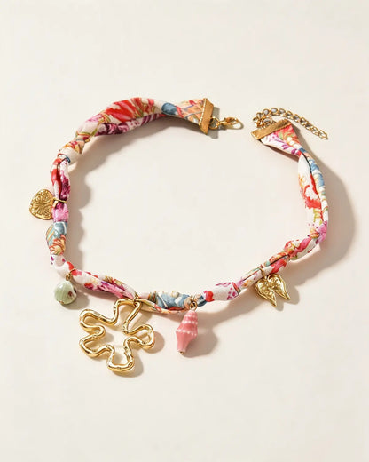 Multicolor Boho Charm Necklace Vacation Boutique Jewelry Gift SP303