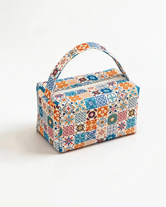 Multicolor Oxford Makeup Bag Travel Boutique Organizer Gift SP291