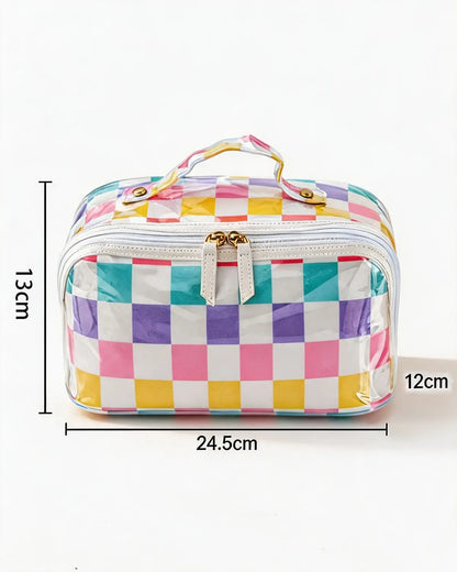 Multicolor Waterproof Makeup Bag Travel Boutique Gift SP301