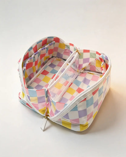 Multicolor Waterproof Makeup Bag Travel Boutique Gift SP301
