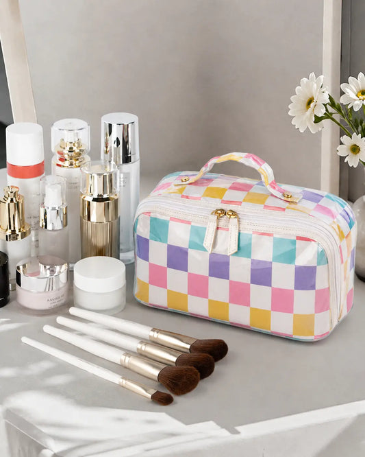 Multicolor Waterproof Makeup Bag Travel Boutique Gift SP301