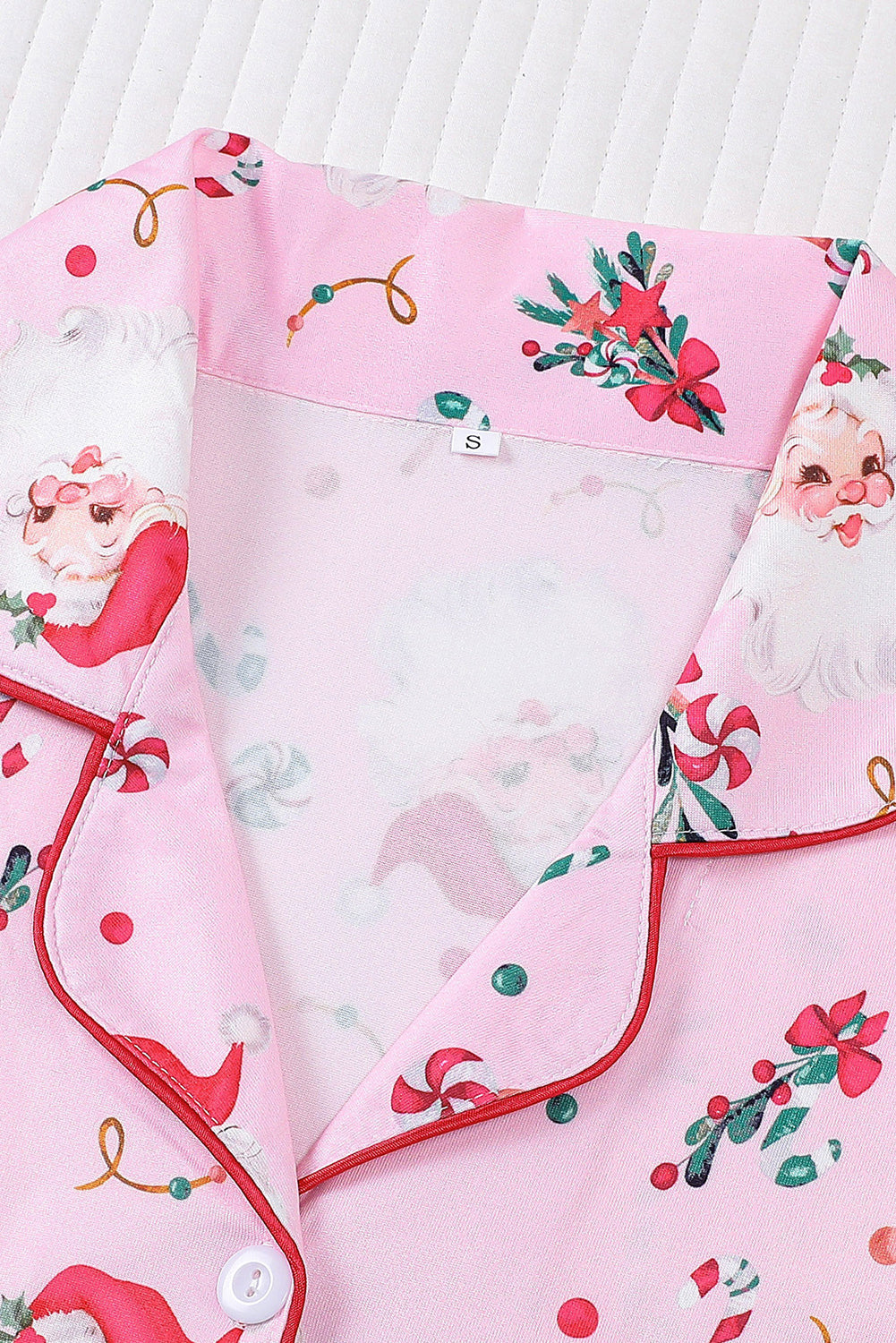 Wholesale Christmas Pajamas Womens Pajamas Set 2 Piece Soft Button-Down PJs Set Sleepwear Loungewear WL004