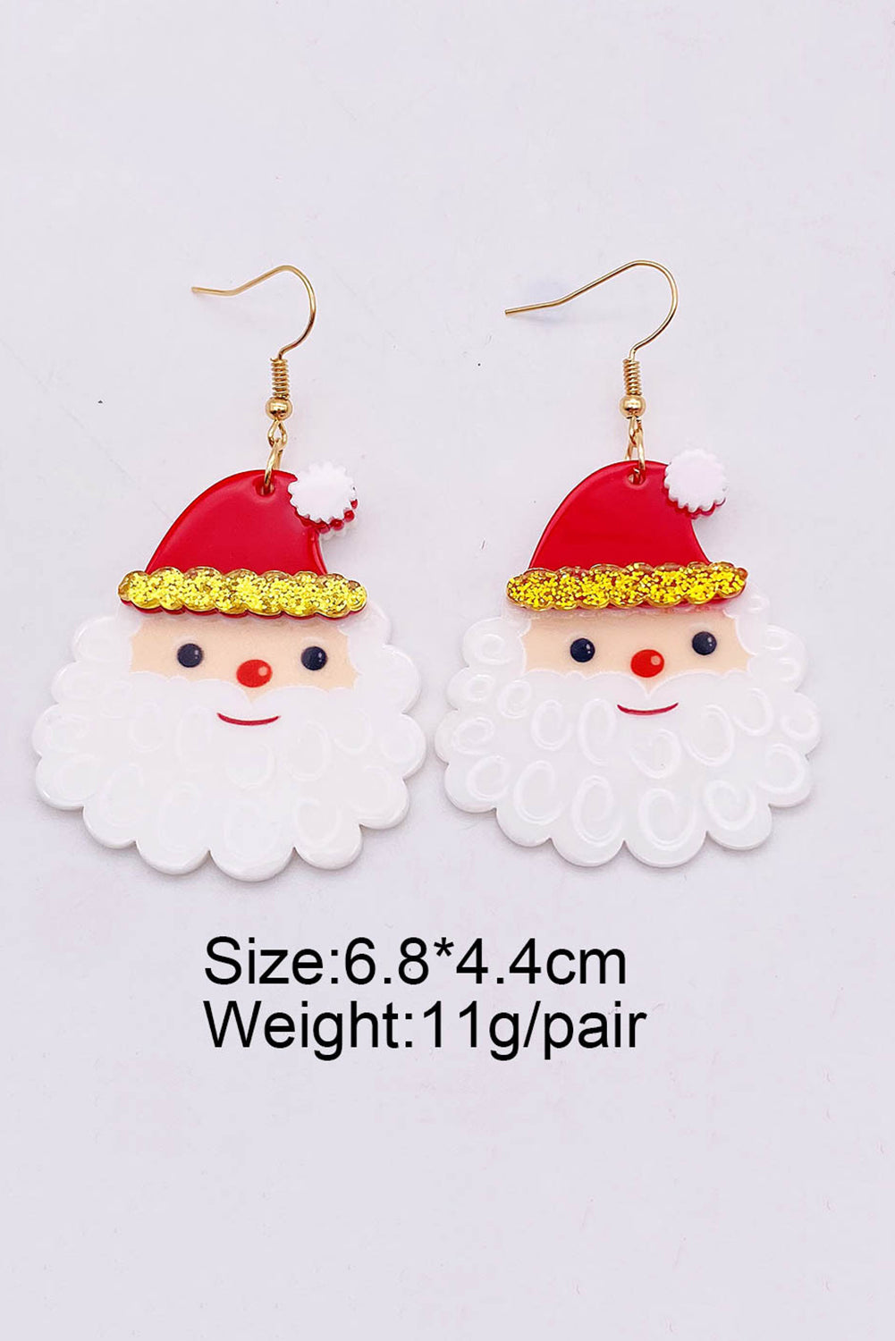 Wholesale Christmas Santa Drop Earrings SP017