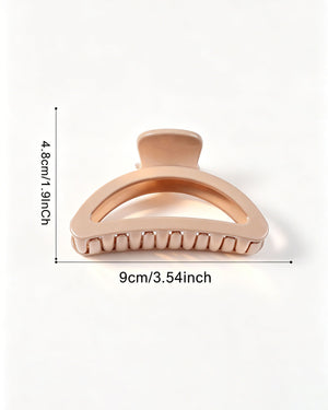 Wholesale Khaki Hollow Hair Claw Daily Basic Accessory SP226
