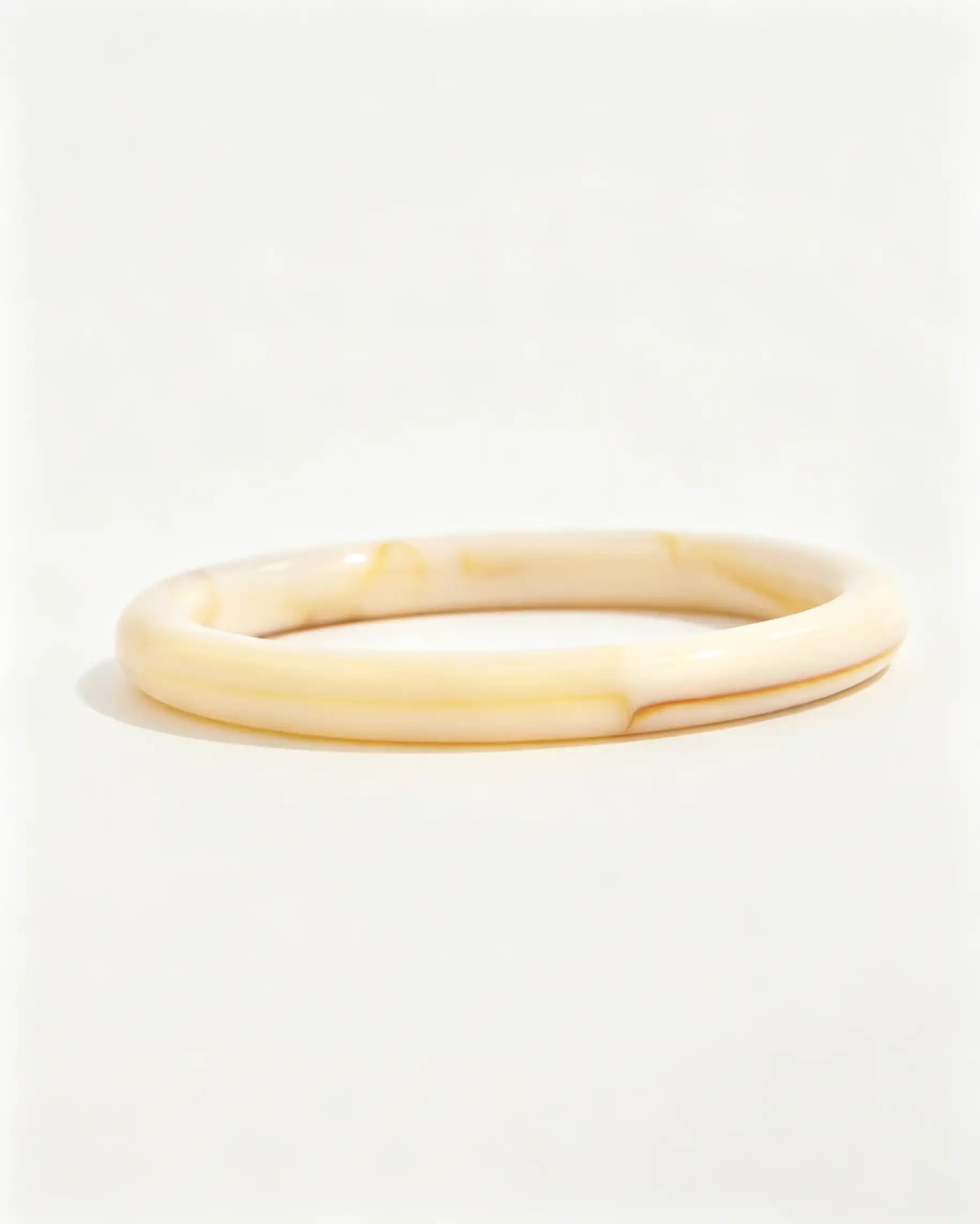 Wholesale Beige Marbled Resin Bangle SP114