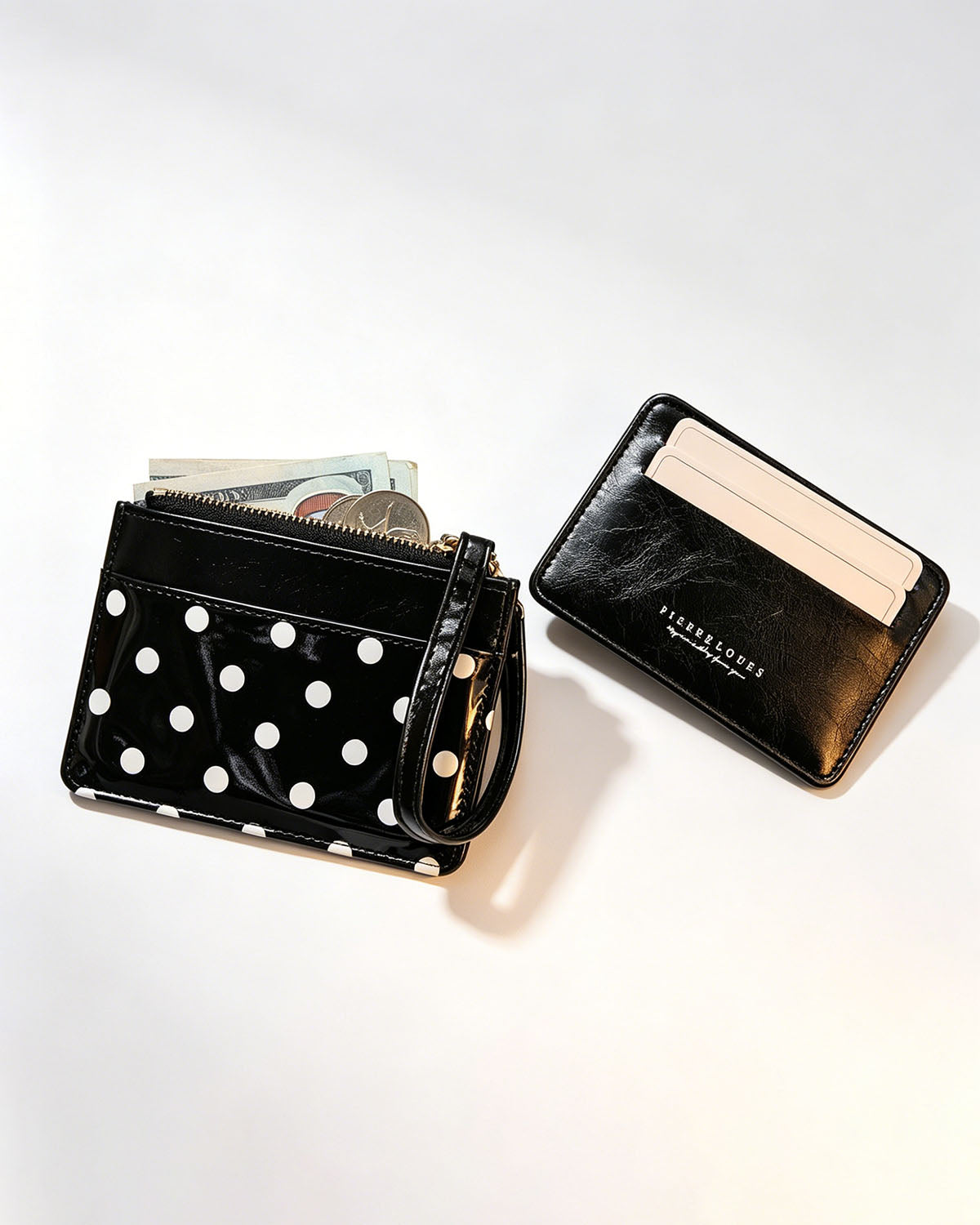 Wholesale Black Fold Card Holder Daily Minimalist Wallet SP233