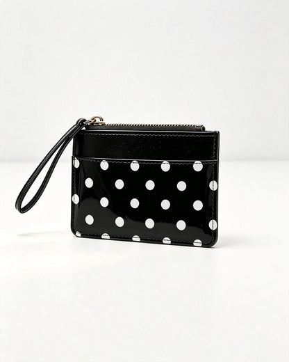 Black Fold Card Holder Daily Minimalist Wallet SP233