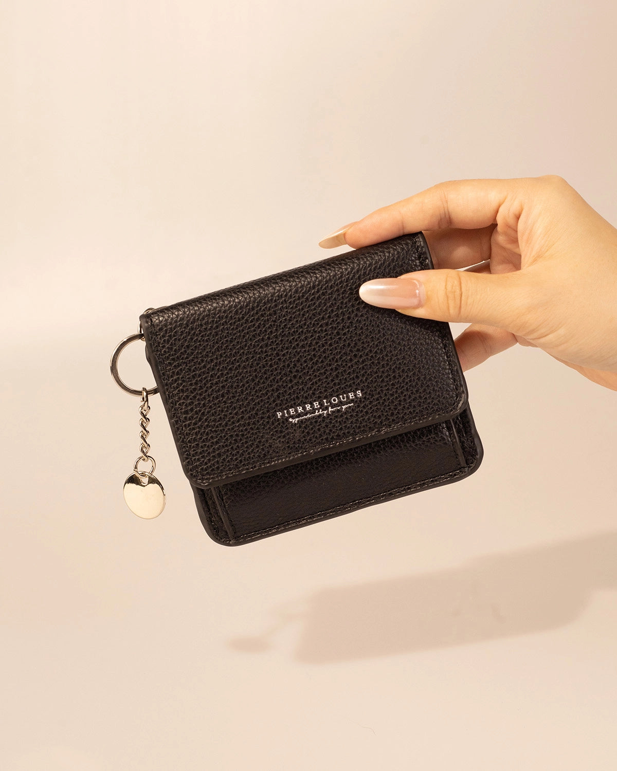 Black Fold Card Holder Daily Minimalist Wallet SP236