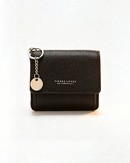 Black Fold Card Holder Daily Minimalist Wallet SP236