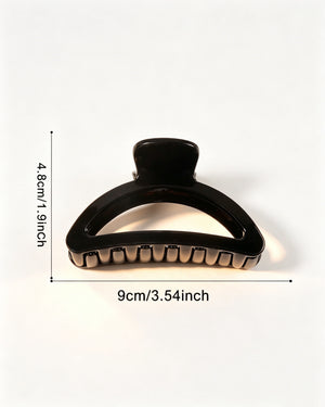 Wholesale Black Hollow Hair Claw Daily Casual Accessory SP224