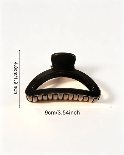 Black Hollow Hair Claw Daily Casual Accessory SP224