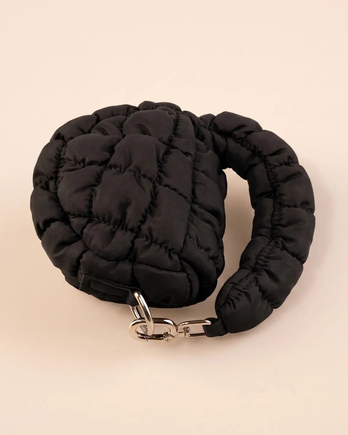 Black Puffer Mini Bag Daily Pouch SP250
