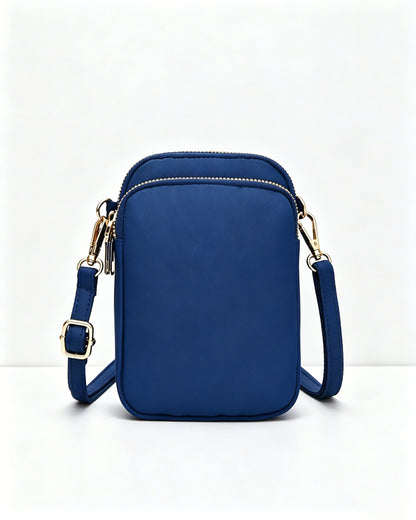 Wholesale Blue Waterproof Headphone Crossbody Daily Phone Pouch SP147