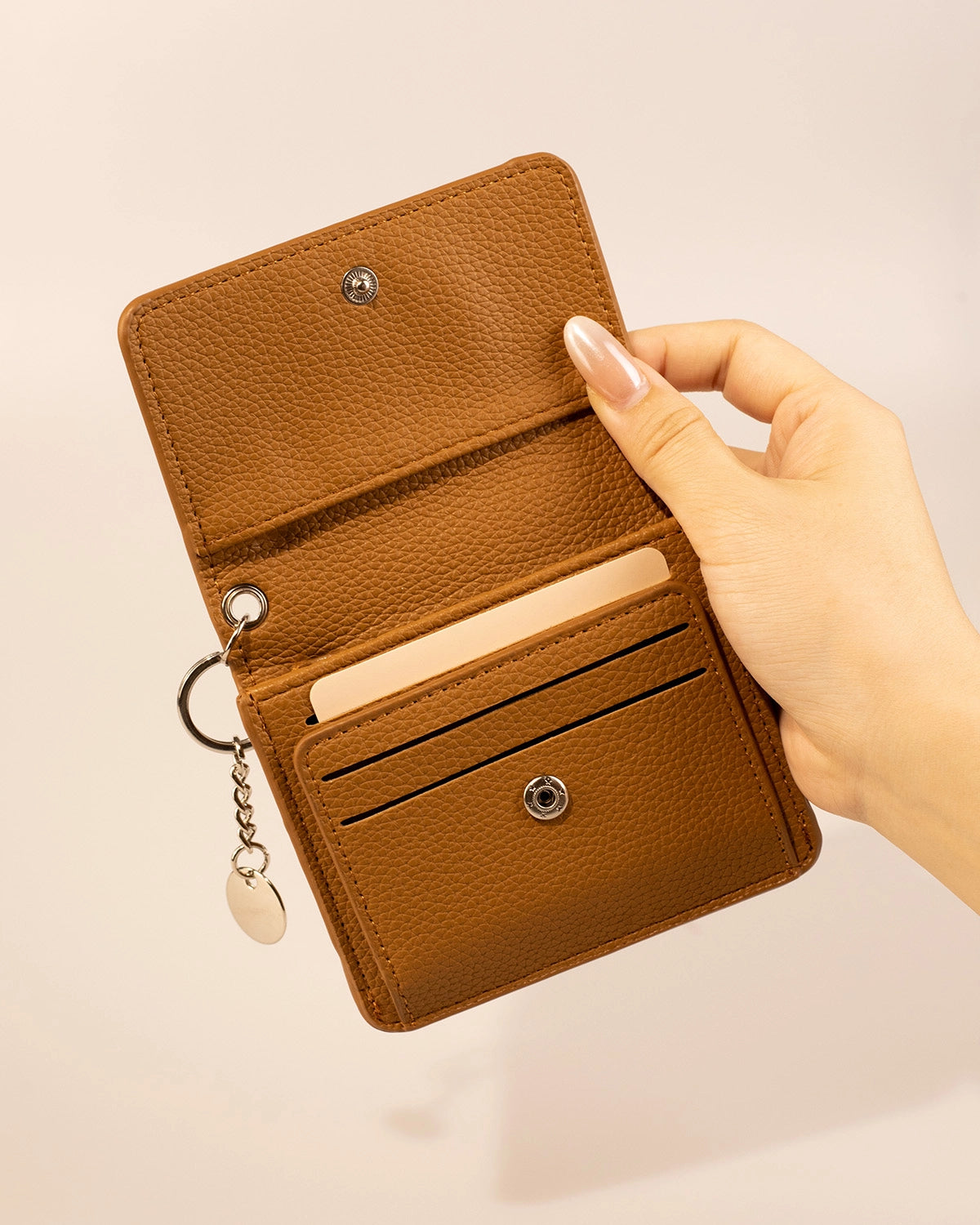 Brown Fold Card Holder Casual Pocket Wallet SP237