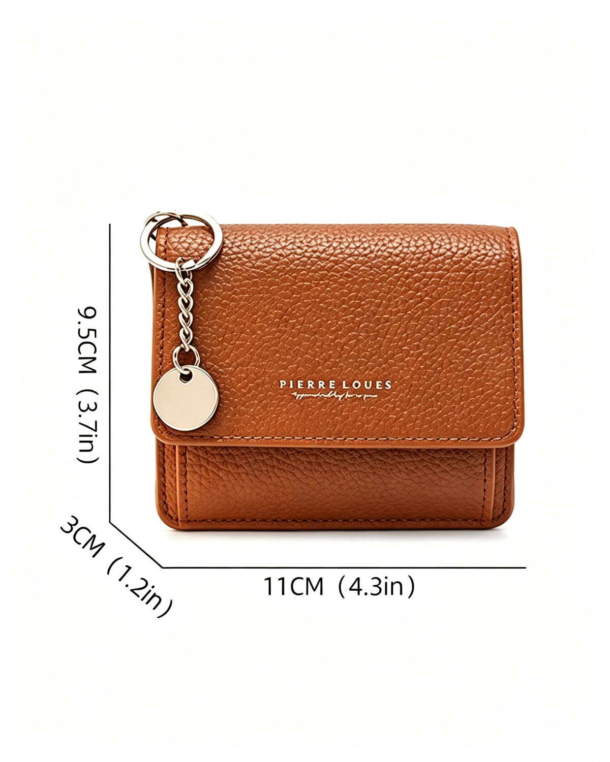 Wholesale Brown Fold Card Holder Casual Pocket Wallet SP237
