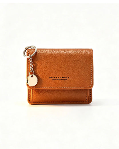 Brown Fold Card Holder Casual Pocket Wallet SP237