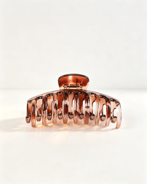 Wholesale Brown Large Arch Hair Claw Casual Accessory SP223