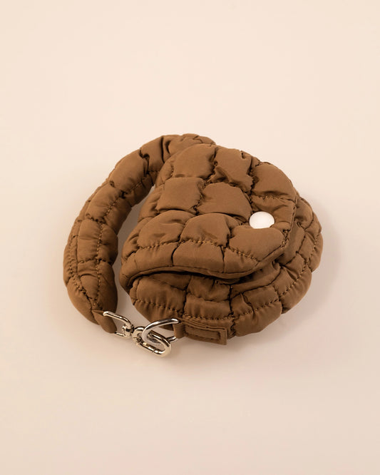 Wholesale Brown Puffer Mini Bag Daily Pouch SP242