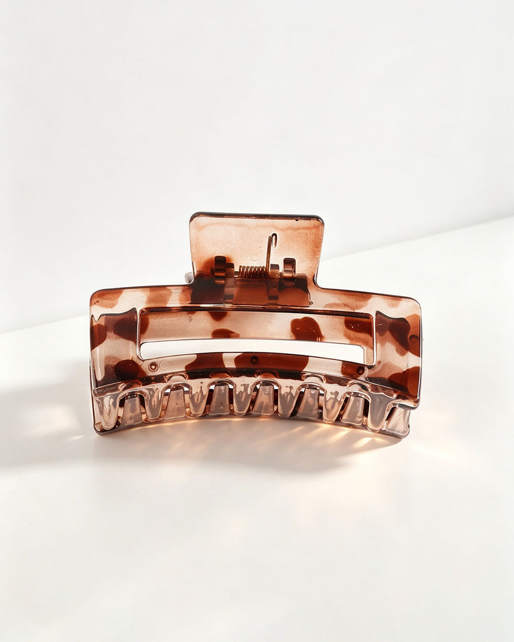 Wholesale Brown Square Hair Claw Daily Chic Hairclip SP222