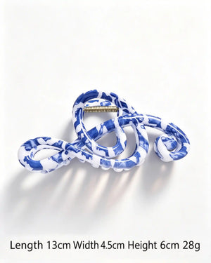 Wholesale Bulk Porcelain Hair Claw For Boutiques SP141